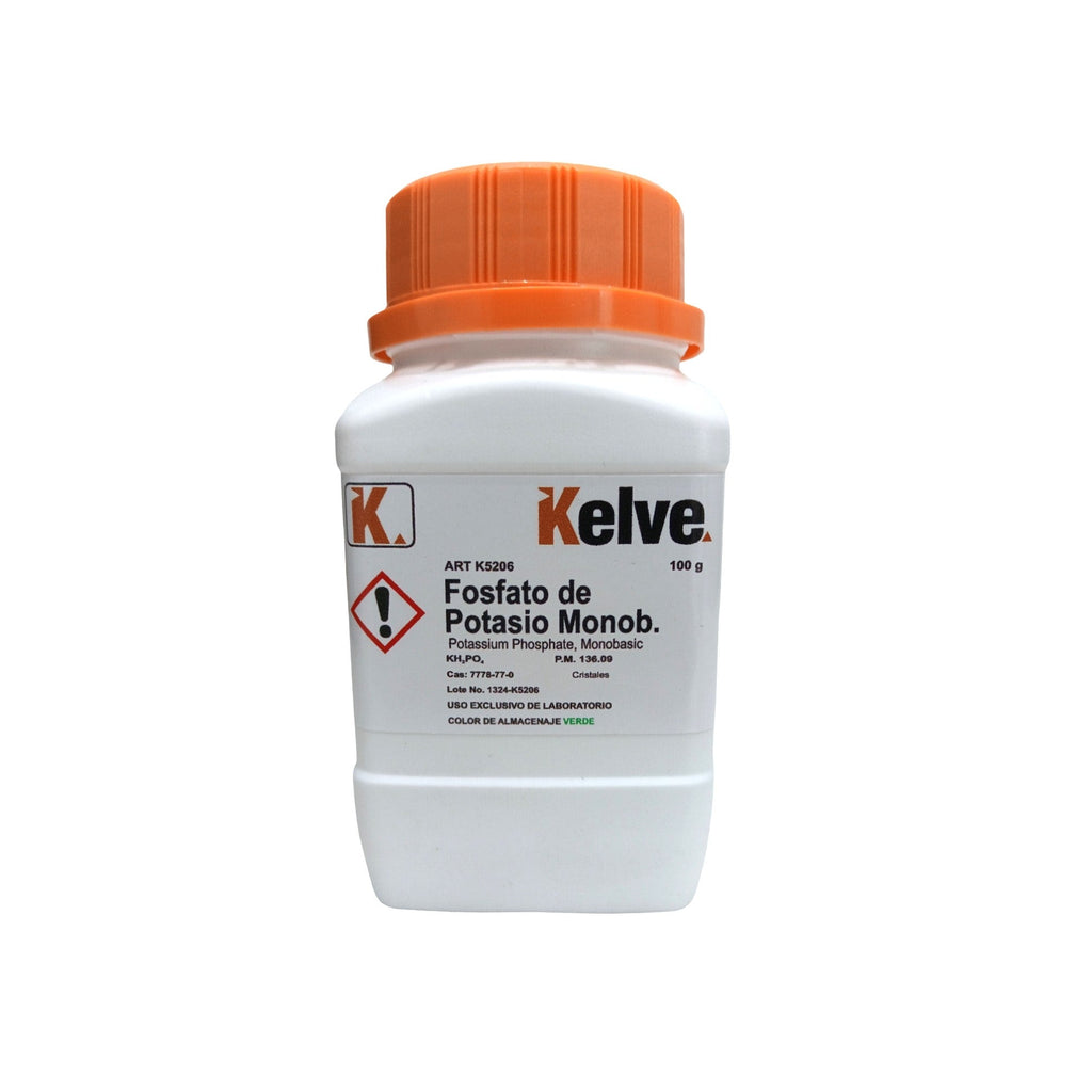 Fosfato de Potasio Monobasico 100 Gramos Kelve