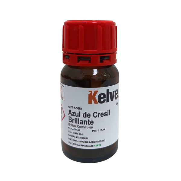 Azul de Cresil Brillante de 10 G Colorante Kelve