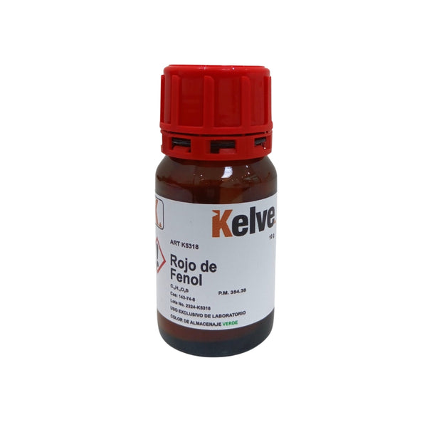 Rojo Fenol 10 G Kelve Colorante
