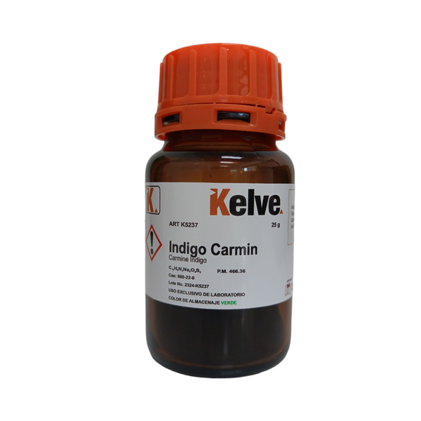 Indigo Carmin 25 G Colorante Kelve