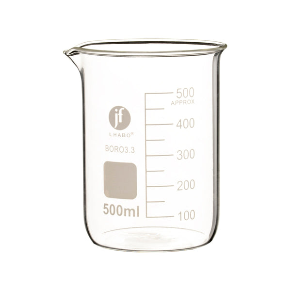 Vaso Precipitado de Vidrio 500 Ml Jf Lhabo