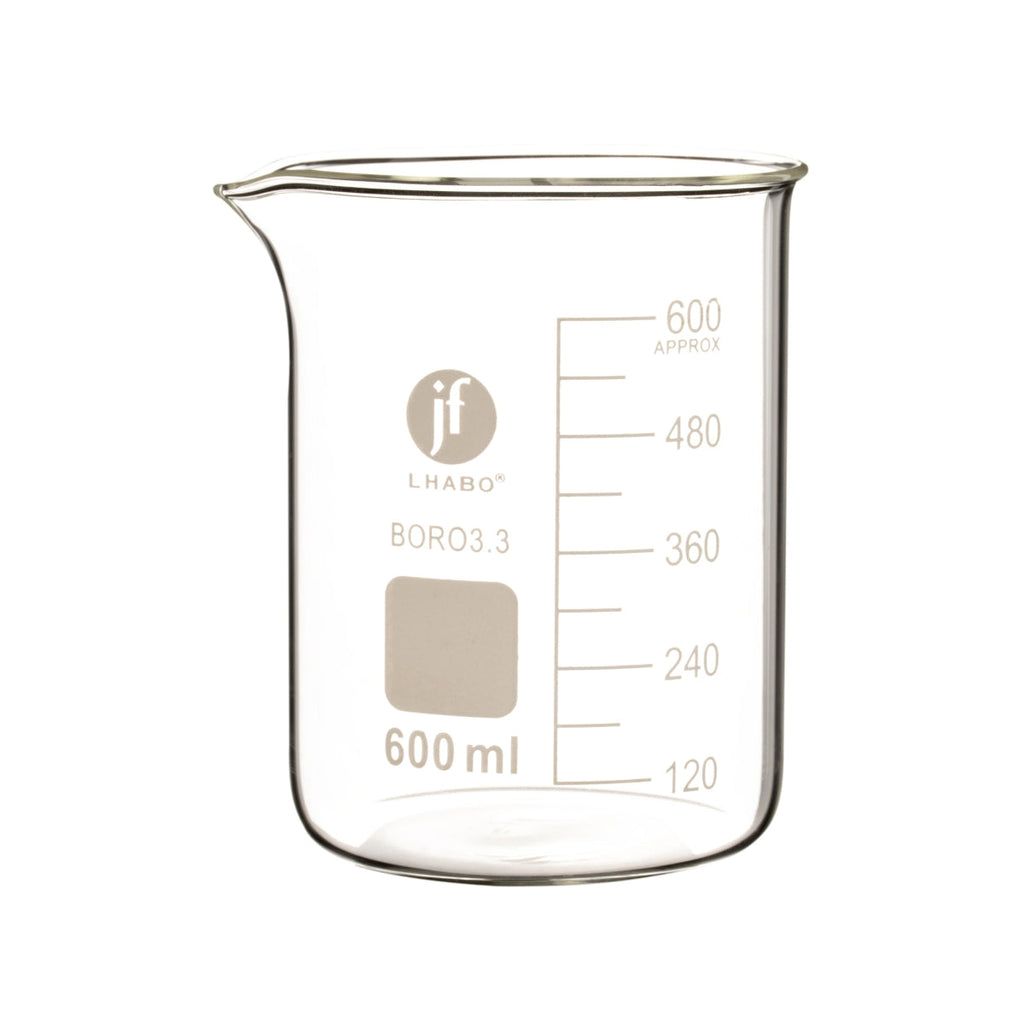 Vaso Precipitado de Vidrio 600 Ml Jf Lhabo