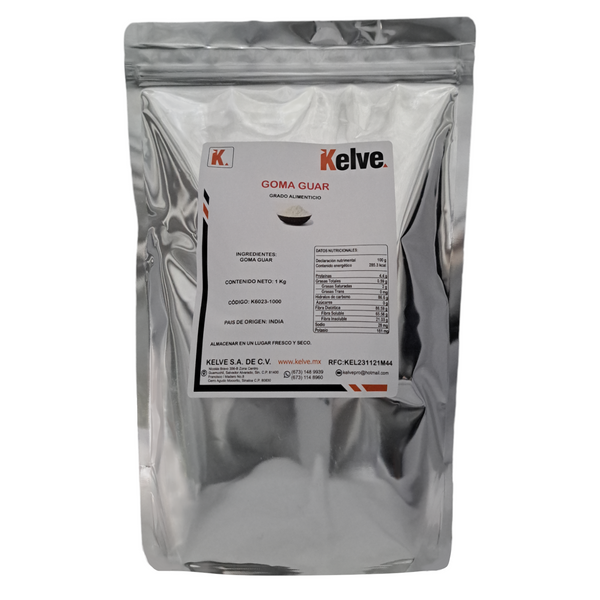 Goma Guar En Polvo 1 Kilogramo Kelve