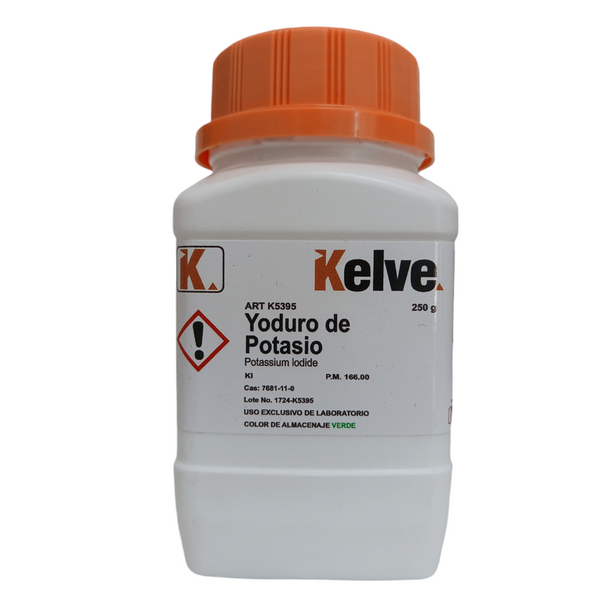 Yoduro de Potasio 250 Gramos Kelve