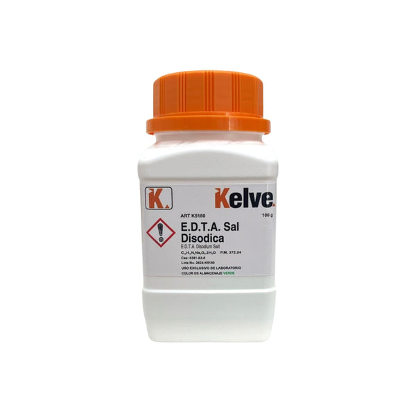 E.d.t.a. Sal Disodica 100 Gramos Kelve