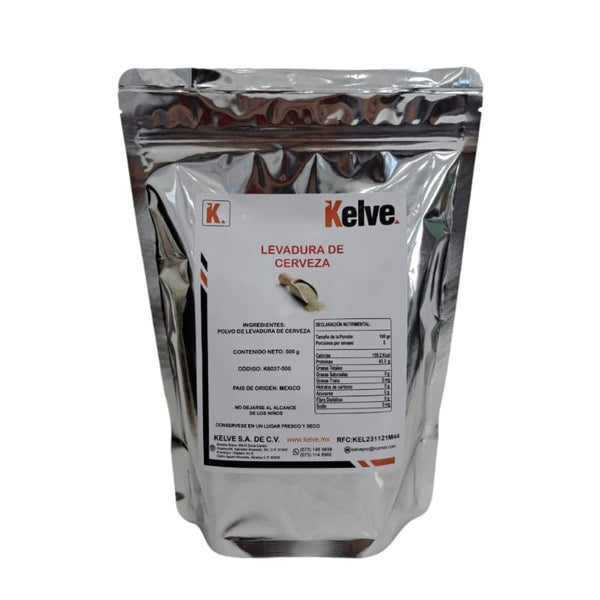 Levadura de Cerveza Natural 500 Gramos Kelve