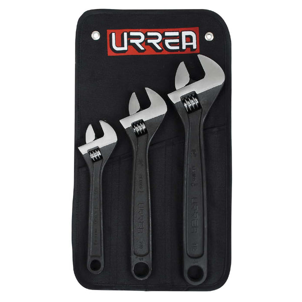 Juego de 3 Llaves Ajustables Fosfatizadas 795s Urrea-h