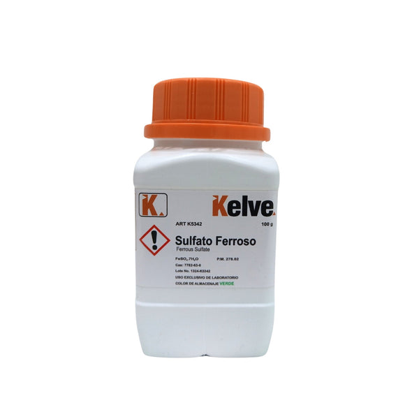 Sulfato Ferroso 100 Gramos Kelve