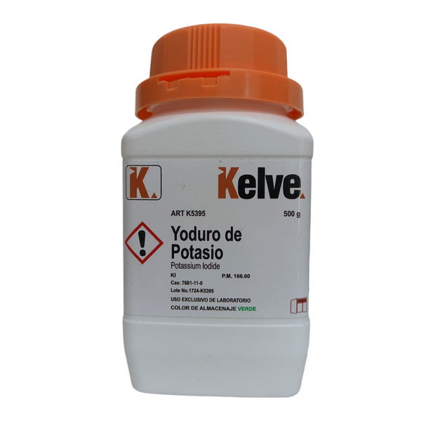 Yoduro de Potasio 500 Gramos Kelve