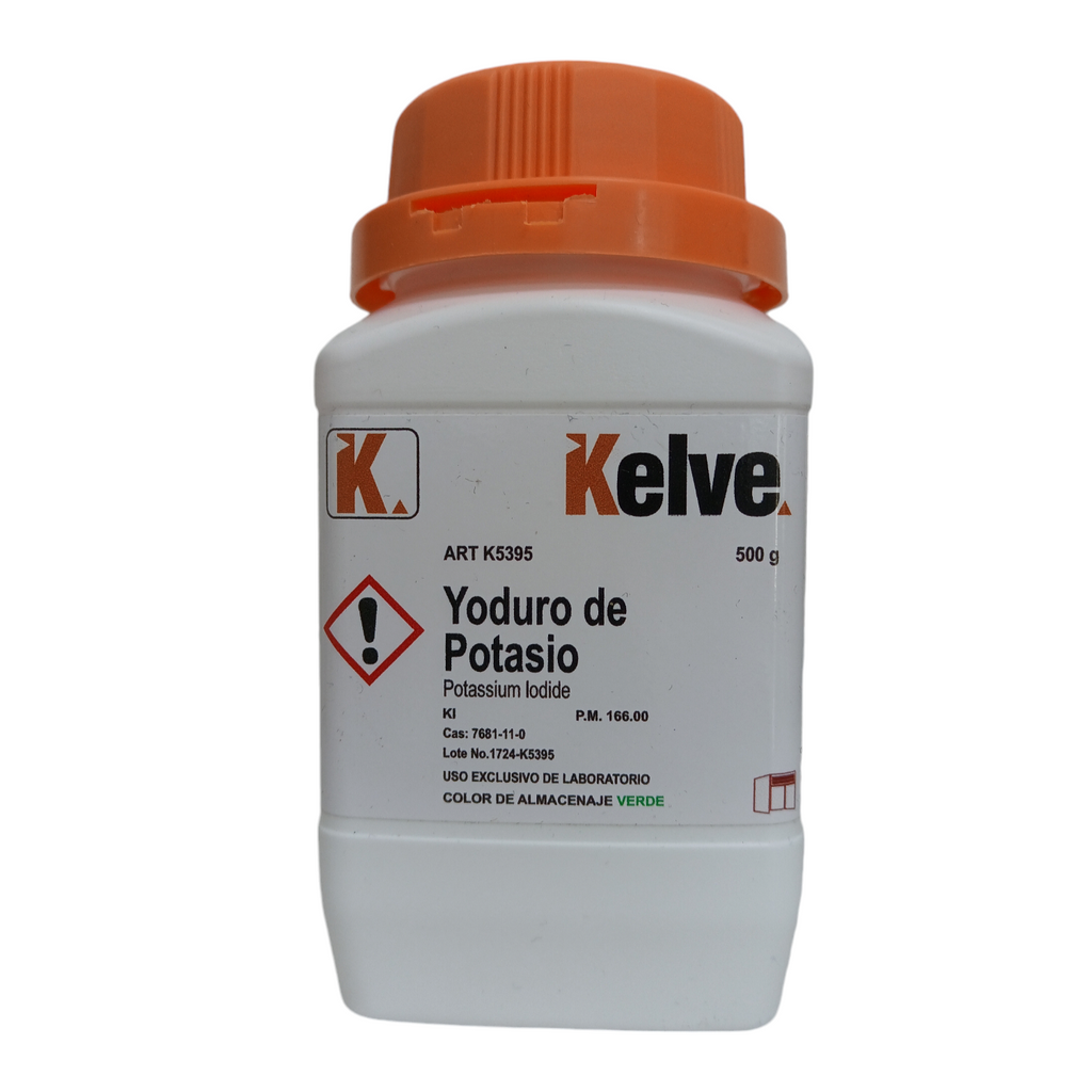 Yoduro de Potasio 500 Gramos Kelve