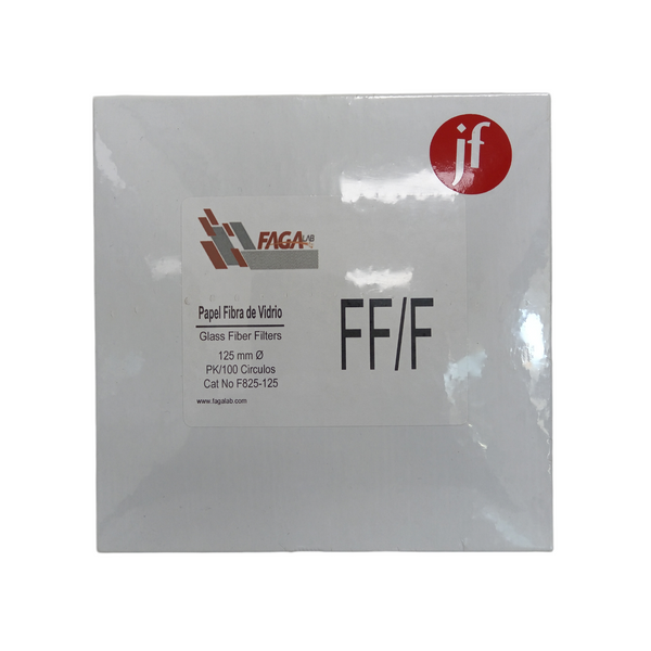 Papel Fibra de Vidrio Fagalab C/100 125mm Ff/f (gf/f)