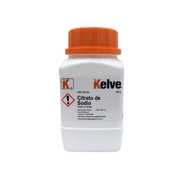 Citrato de Sodio 100 Gramos Kelve