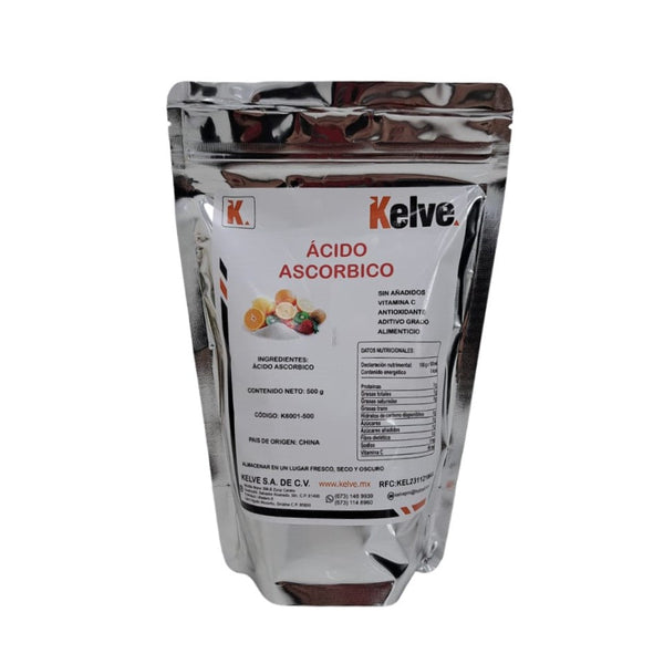 Acido Ascorbico Granel 500g Kelve