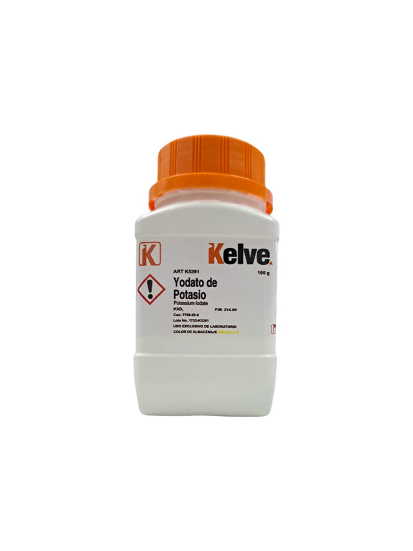 Yodato de Potasio 100 Gramos Kelve