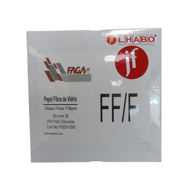 Papel Fibra de Vidrio Fagalab C/100 90mm Ff/f (gf/f)