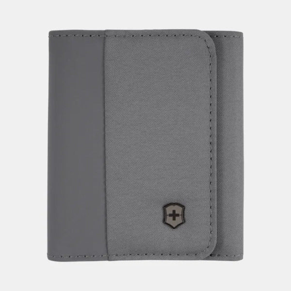 Cartera Travel Essentials 5.0 Tri Fold Frost Grey 653366 Victorinox