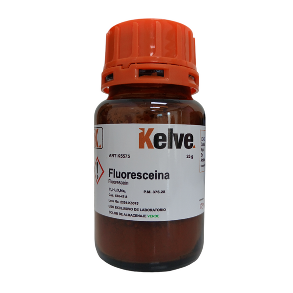 Fluoresceina 25 G Colorante Kelve