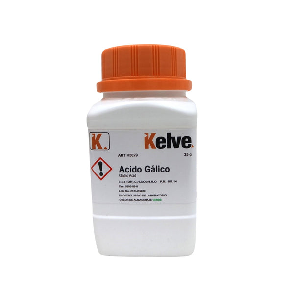 Acido Galico 25 Gramos Kelve