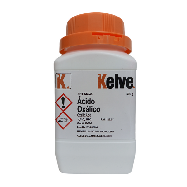 Ácido Oxálico 500 Gramos Kelve