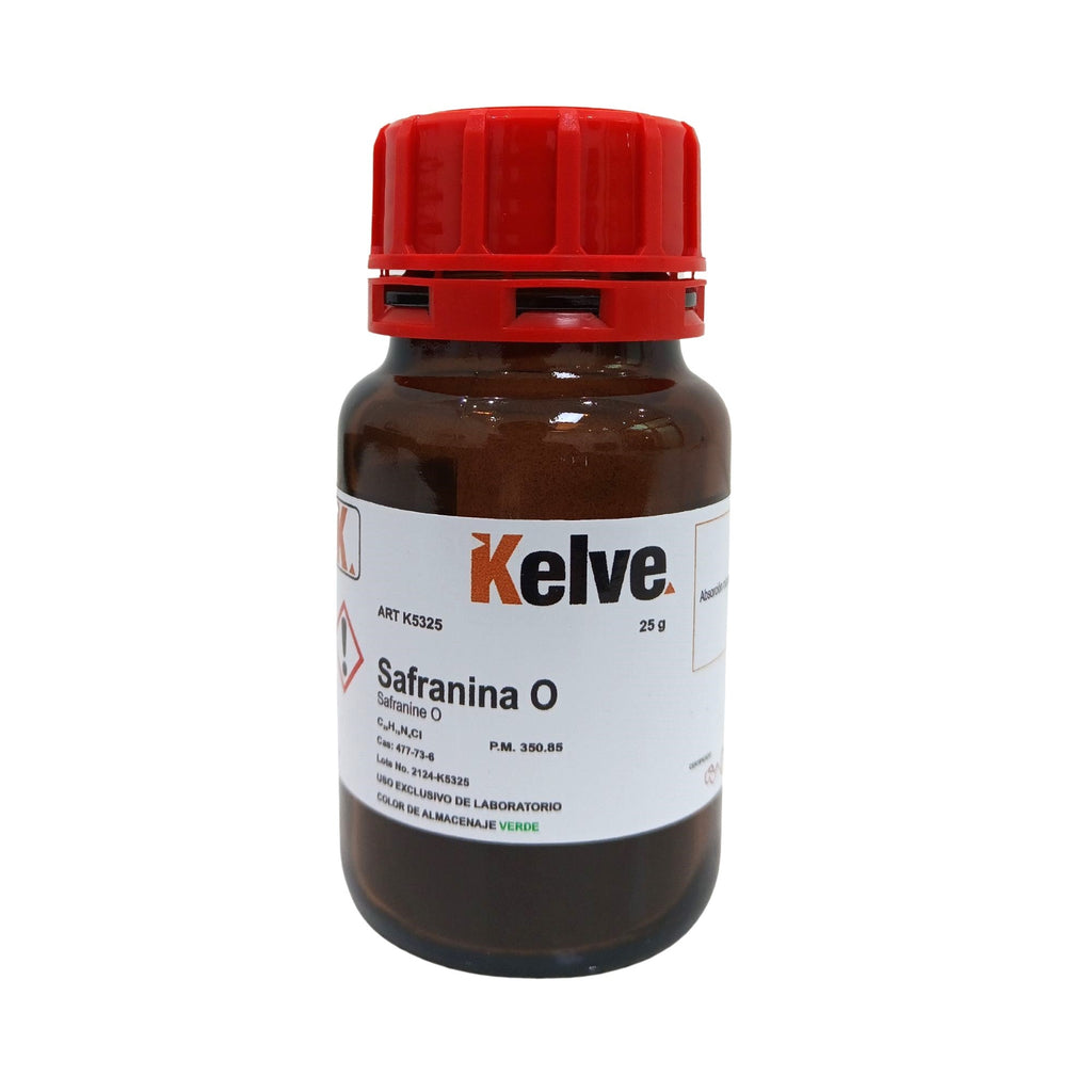 Safranina O 25 G Colorante Kelve