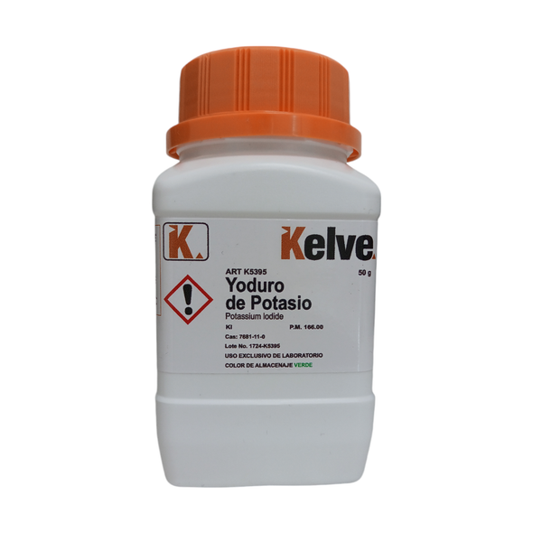Yoduro de Potasio 50 Gramos Kelve