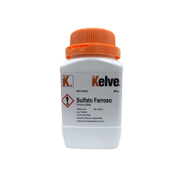 Sulfato Ferroso 500 Gramos Kelve