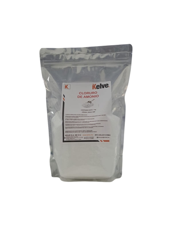 Cloruro de Amonio 1 Kilogramo Kelve