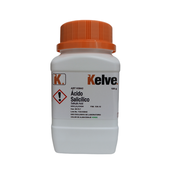 Ácido Salicílico 100 Gramos Kelve