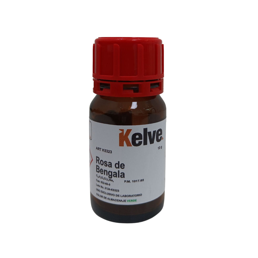 Rosa de Bengala 10 G Colorante Kelve