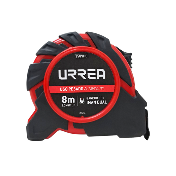 Flexómetro Uso Rudo Anti Impacto 8mx27mm 1589hd Urrea-h