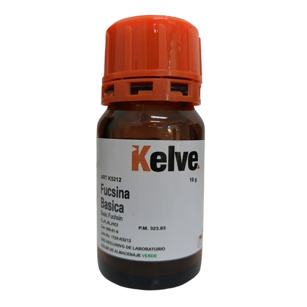 Fucsina Básica de 10 G Colorante Kelve