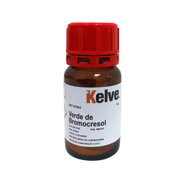Verde de Bromocresol 5 G Colorante Kelve