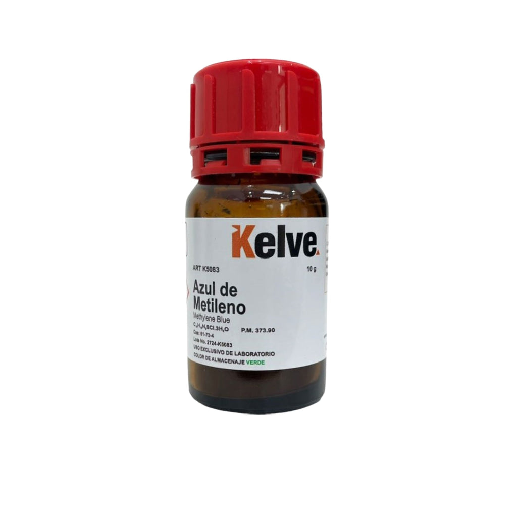 Azul de Metileno 10 G Kelve Colorante