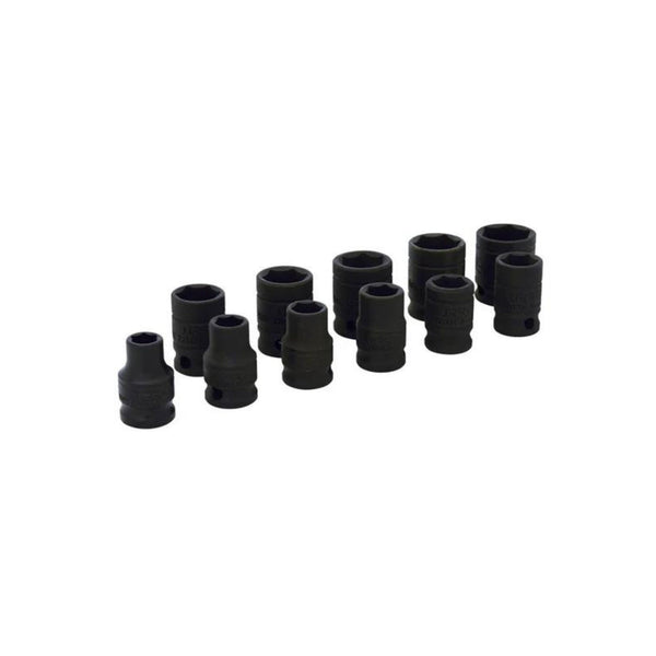 Juego de 11 Dados de Impacto Métricos 3/8 72202 Urrea-h