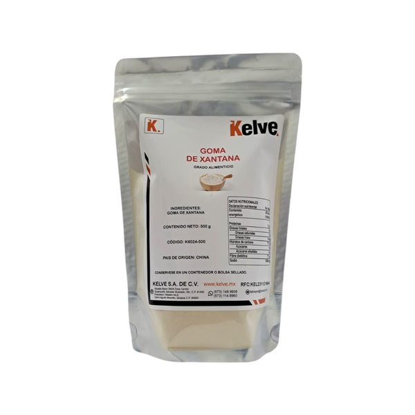 Goma de Xantana 500 Gramos Kelve
