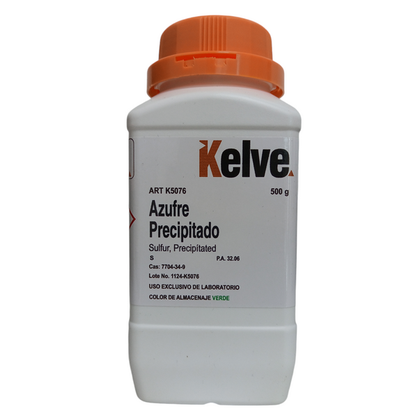 Azufre Precipitado 500 Gramos Kelve