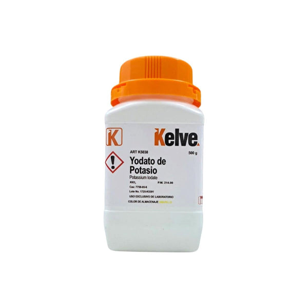 Yodato de Potasio 500 Gramos Kelve