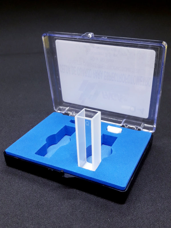 Celda de Cuarzo para Espectrofotómetro Jf Lhabo
