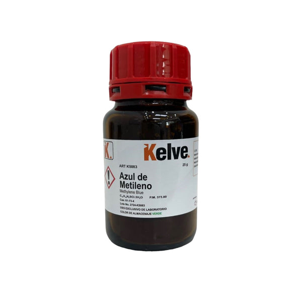 Azul de Metileno 25 G Kelve Colorante