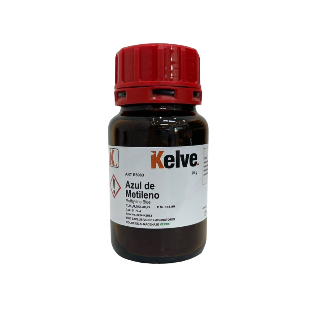 Azul de Metileno 25 G Kelve Colorante