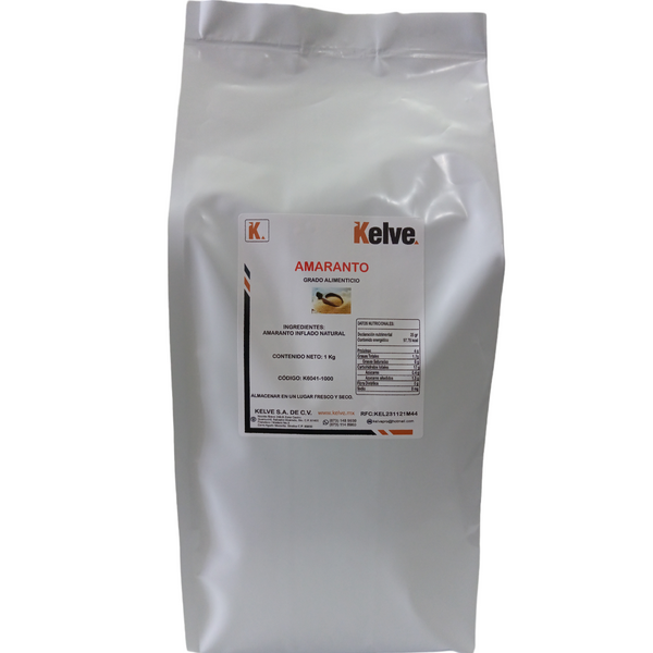 Amaranto Inflado Natural 1 Kilogramo Kelve