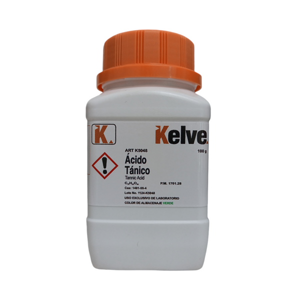 Tanico Acido 100 Gramos Kelve