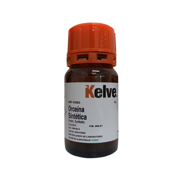 Orceina Sintética 5 G Colorante Kelve