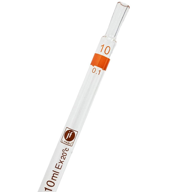 Pipeta Serologica Vidrio Clase B 10 Ml Div 0.10 Ml Jf Lhabo