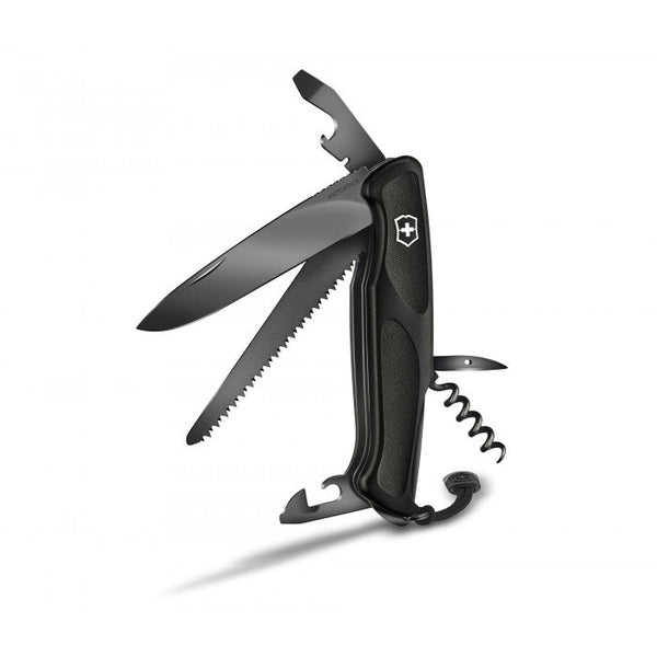 Navaja Ranger Grip Onyx Negra 12 Usos 0.9563.c31p Victorinox