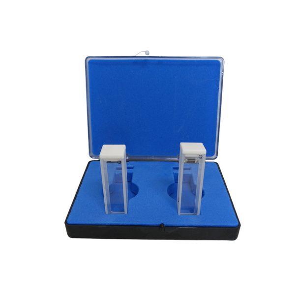 Celda de Cuarzo para Espectrofotómetro Paquete con 2 Piezas