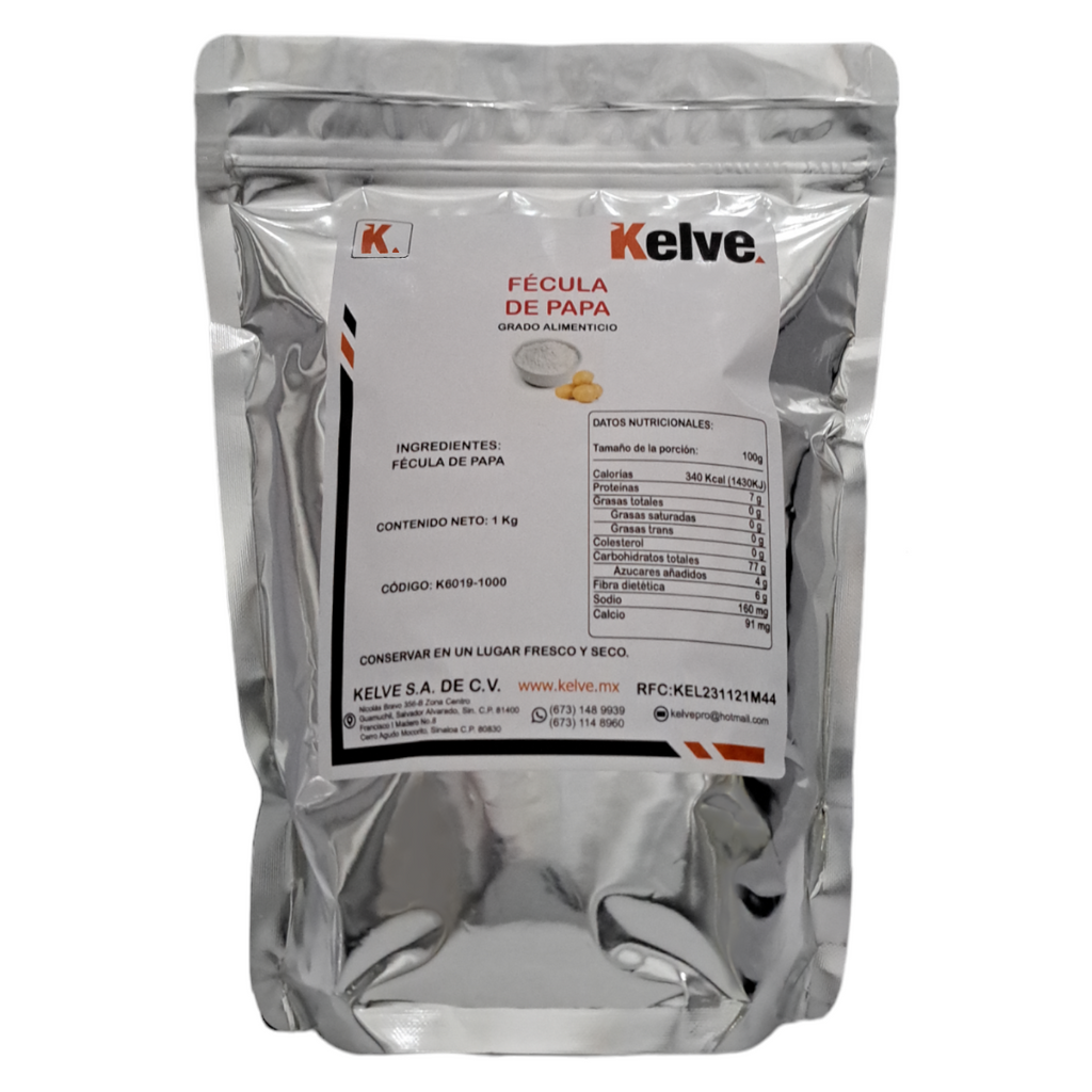 Fécula de Papa 1 Kilogramo Kelve