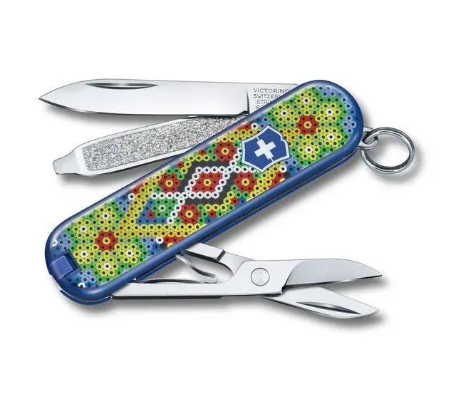 Navaja Classic Colección Mex Huichol Victorinox 0.6223.2-x6