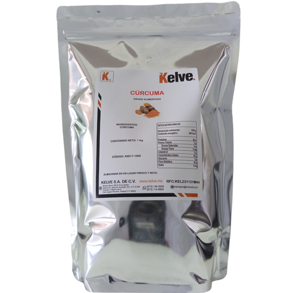 Cúrcuma En Polvo 1 Kilogramo Kelve