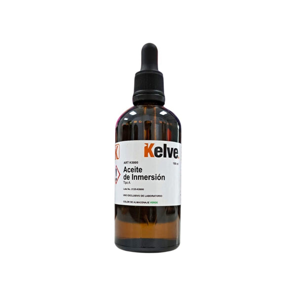 Aceite de Inmersión Tipo A 100 Mililitros Kelve